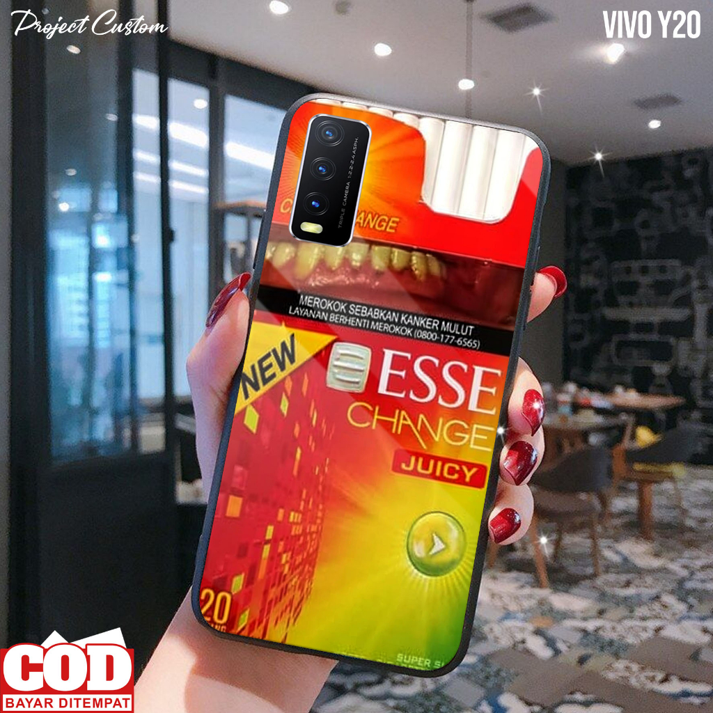 Case VIVO Y20 - Casing Hp VIVO Y20 Terbaru [ ESS-02 ] Silikon Hp VIVO Y20 - Softcase Hp VIVO Y20 - K