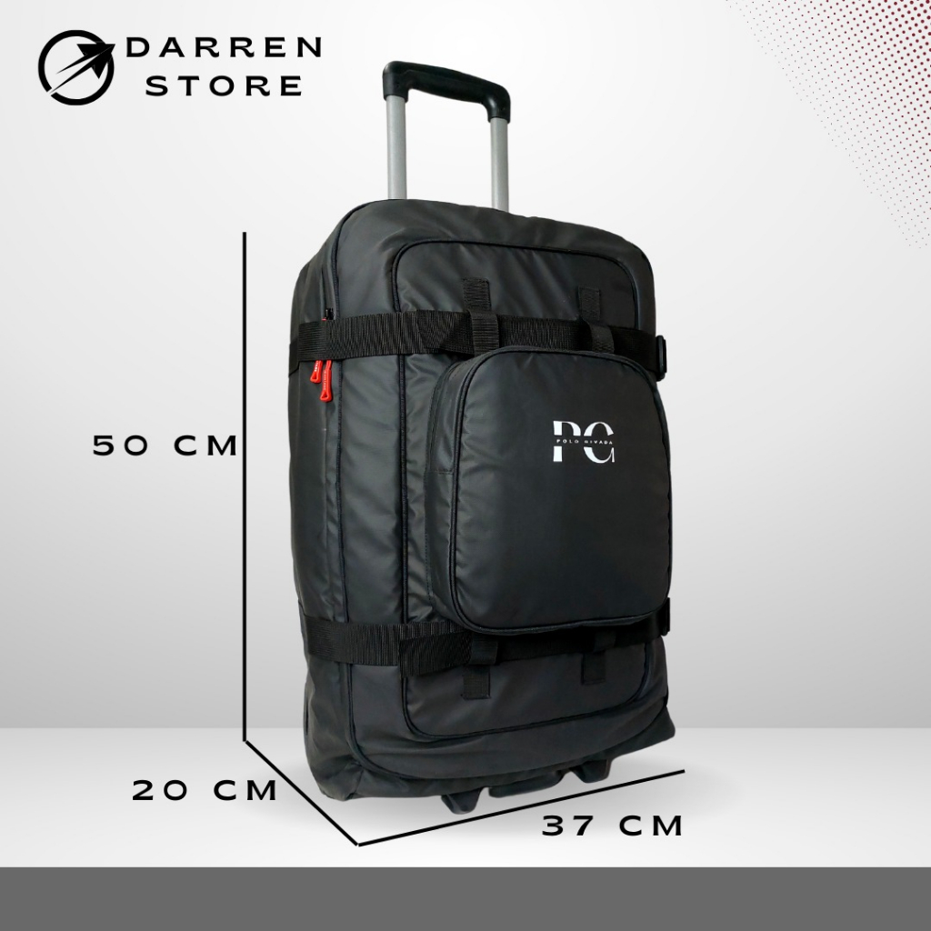 Koper Cabin 20inch Koper Hardcase Frame Koper Ringan Anti Pecah Double Lock