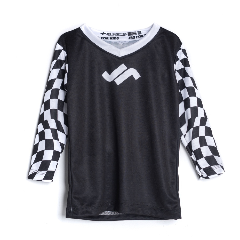 JRS KIDS CHEQUERED / Jersey Custom Anak / Jersey Push Bike / Jersey Sepeda