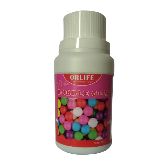 

♚vmarksitrendy♥ PERISA PERMEN KARET BUBLE GUM PINK / ESSENS PERMEN KARET GUM WARNA PINK MERAH BIRU 100 GRAM