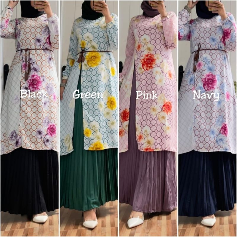 YUMNA Set rok plisket original product
