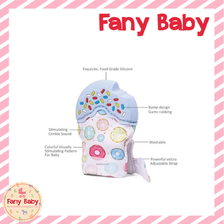 BABY BEYOND SILICONE TEETHER GLOVE [ BB1044 ]