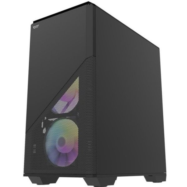 AIGO DARKFLASH DLC31M BLACK - MATX - CASING GAMING