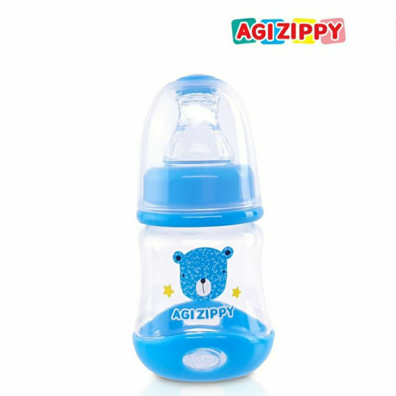 Zippy Botol Bayi Newborn 75ml | 60ml Peristaltic Slim Neck 0-3 Bulan BPA Free Soft &amp; Elastic