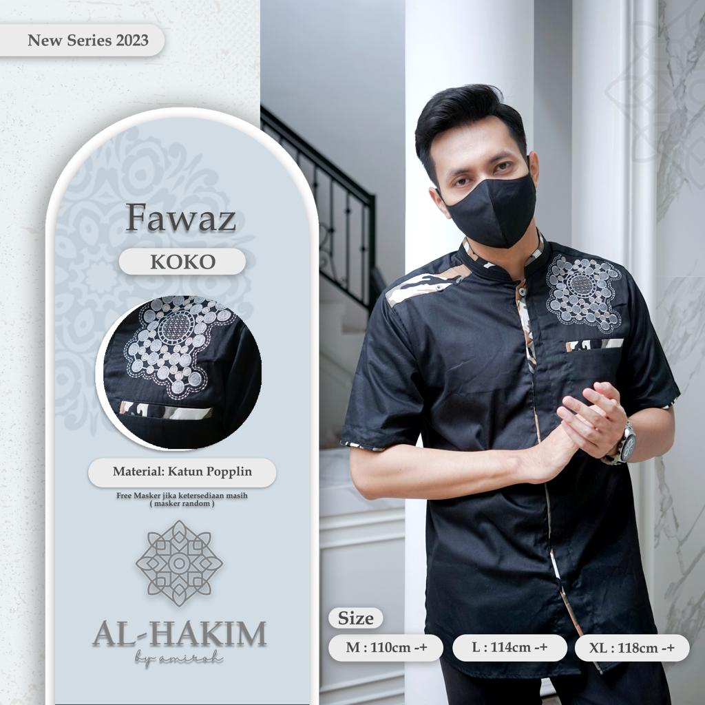 Fawaz Kemeja Laki-laki Baju Koko Model Terbaru