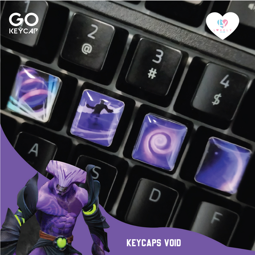 Keycaps PBT Dota 2 Void Ability | GO KEYCAPS