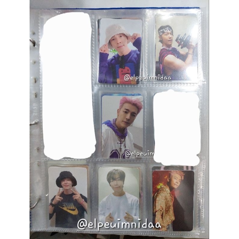 Super Junior Donghae Photocard PC Album