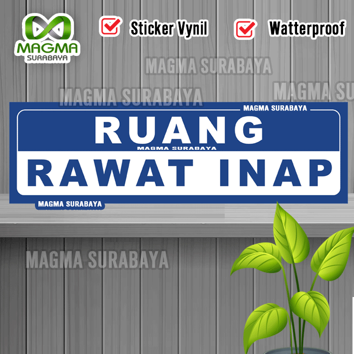 

Stiker Ruang Rawat Inap Magma surabaya