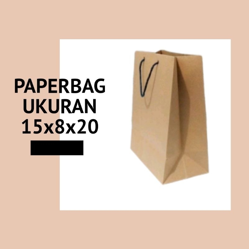

PAPERBAG UKURAN 15X8X20