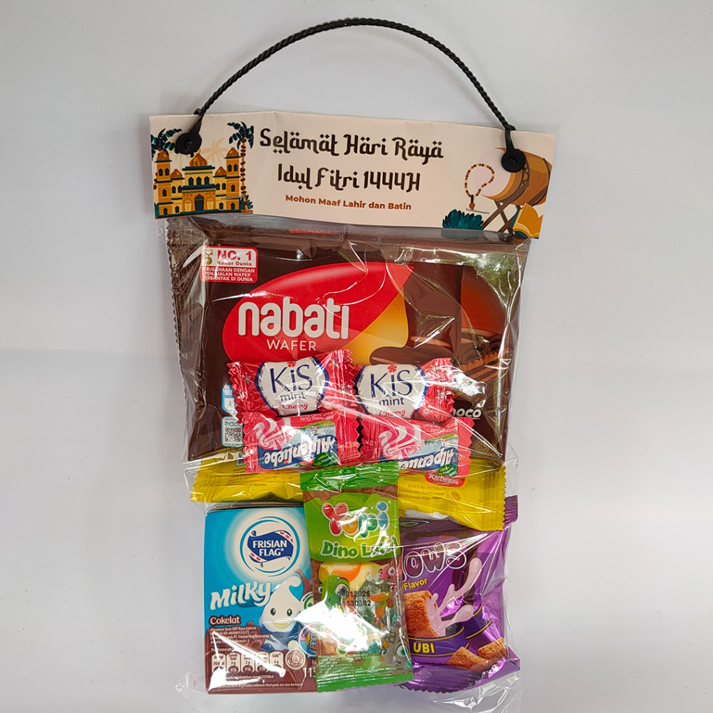 

Tas Plastik Hampers Parcel Jajan THR Lebaran Idul Fitri Anak