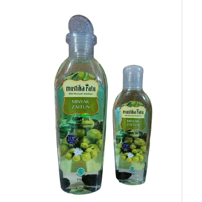 Minyak Zaitun Mustika Ratu Olive Oil 75ml//175ml