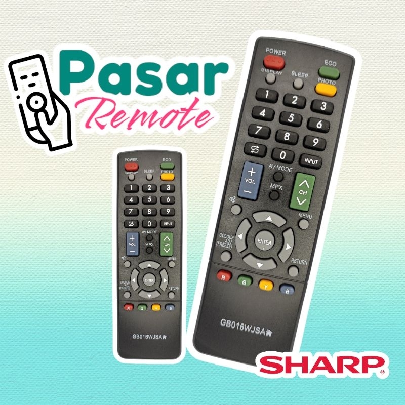 REMOTE TV SHARP LED LCD