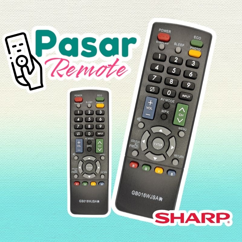 REMOTE TV SHARP LED LCD - C7