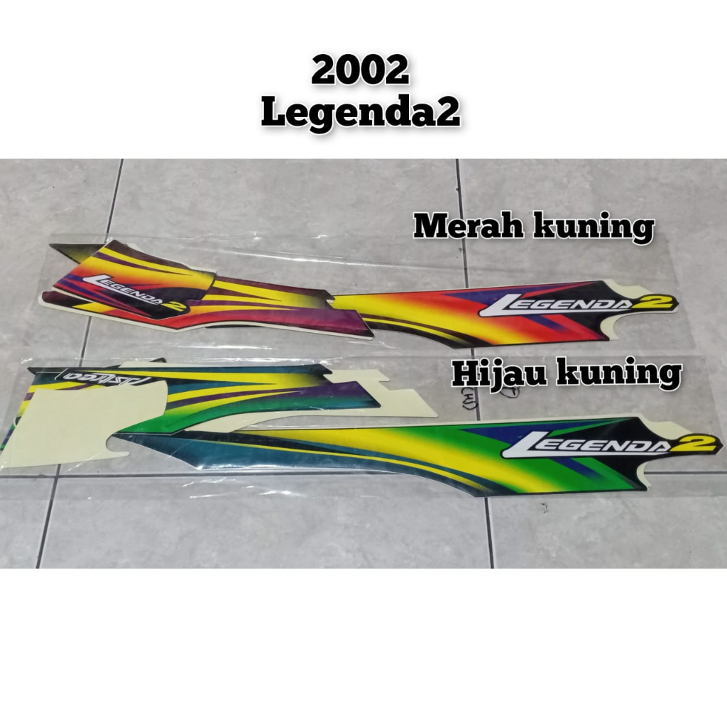 Striping stiker legenda 2002