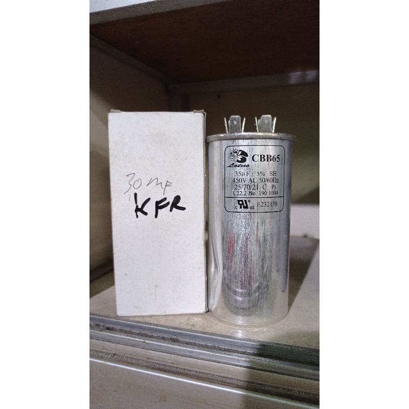 Kapasitor 30mf/35mf 450V/35uf
