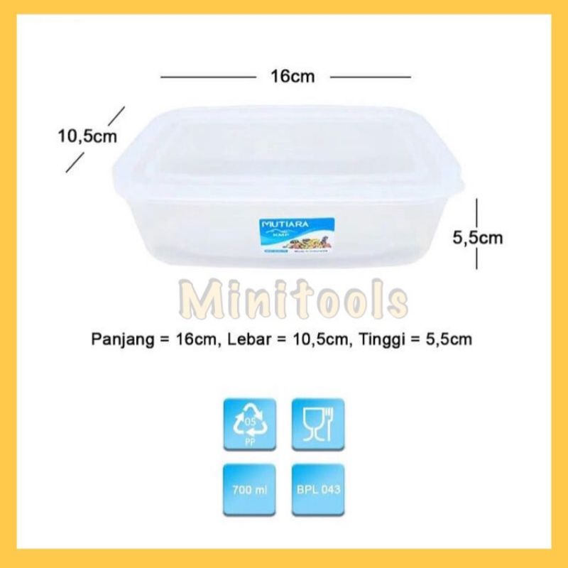 Foodbox 700ml / Foodbox 900ml / Foodbox 2000ml / Kotak KMP Plastik