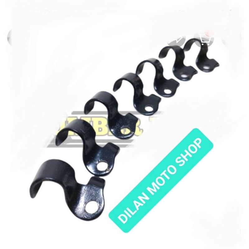 Klem breket selang rem depan rx king