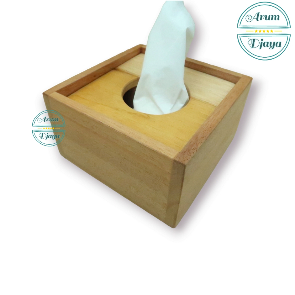 Kotak Tissue Kayu Tissue Box Kotak Tisu Wooden Tissue Box Kotak Tisu Kecil