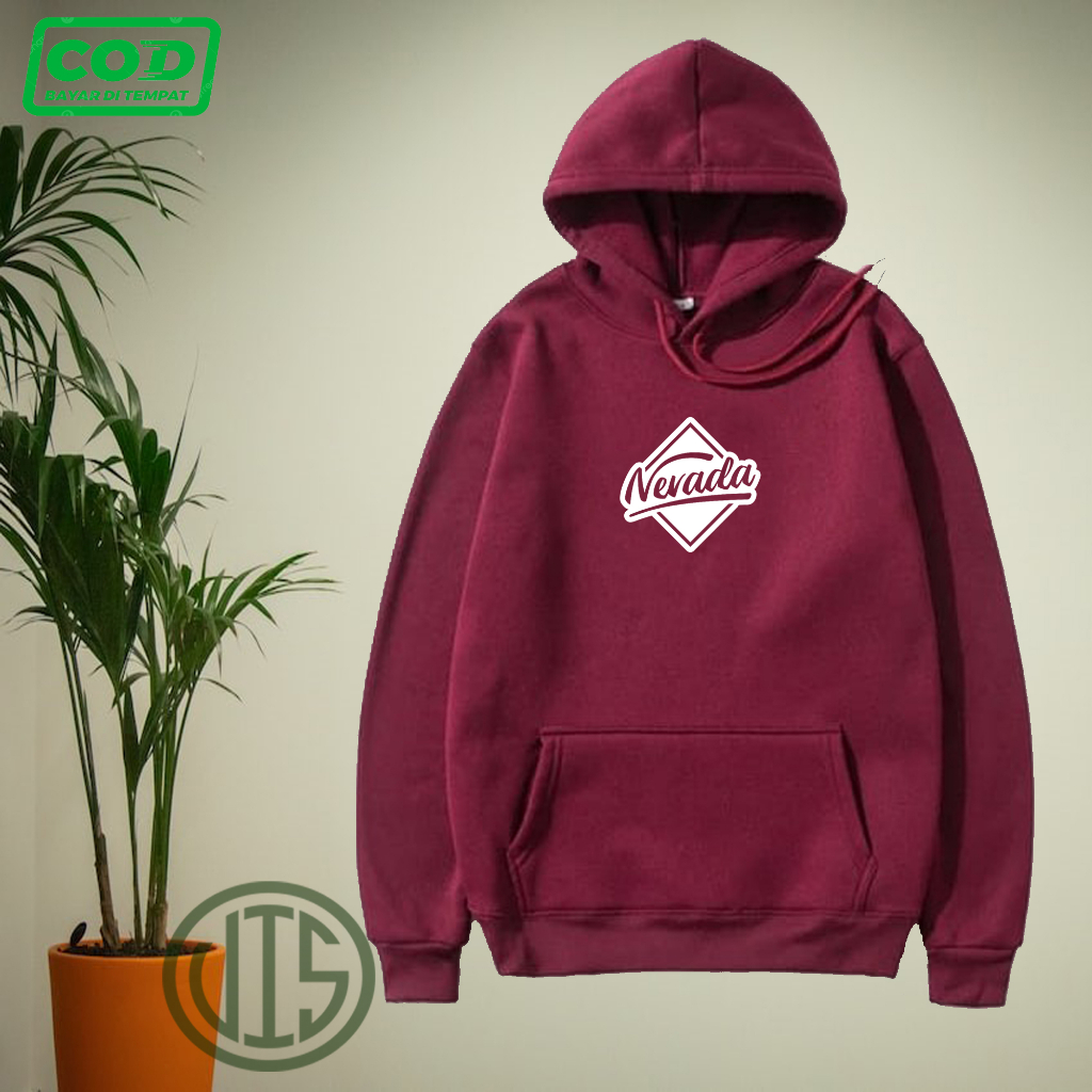 Sweater Hoodie NEVADA 0003 MOTIF PUTIH// Sweatshirt Hoodie Pria/Wanita//Switer  Trendi Masa Kini Sty
