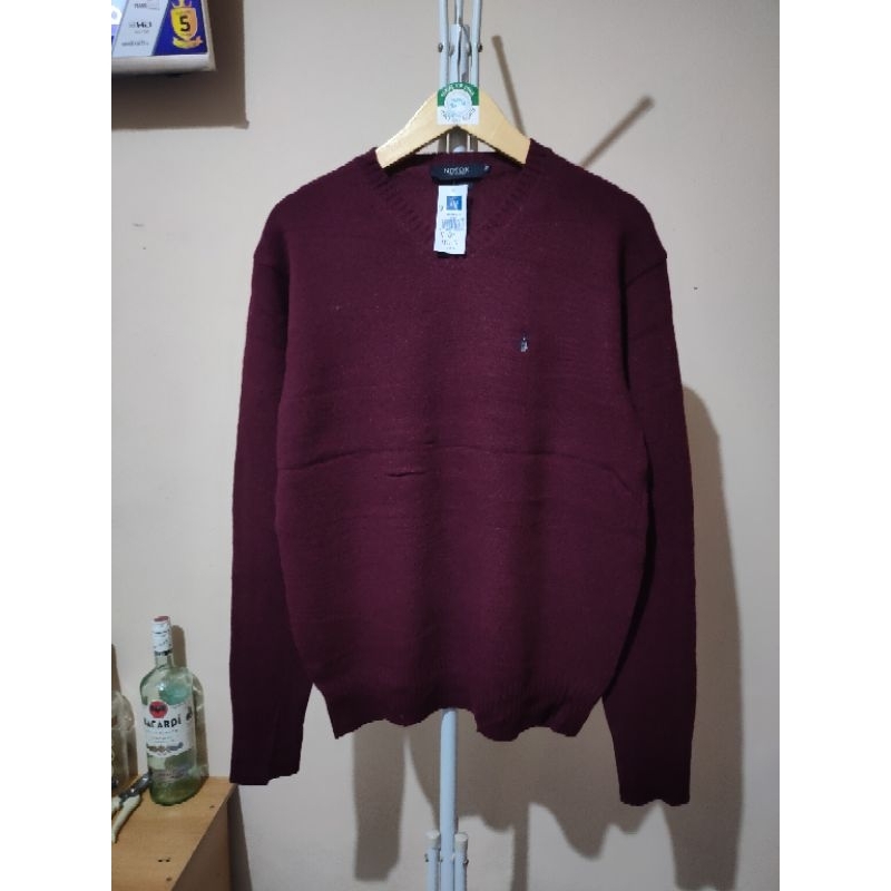 Sweater Rajut / Knitwear V-neck Noton