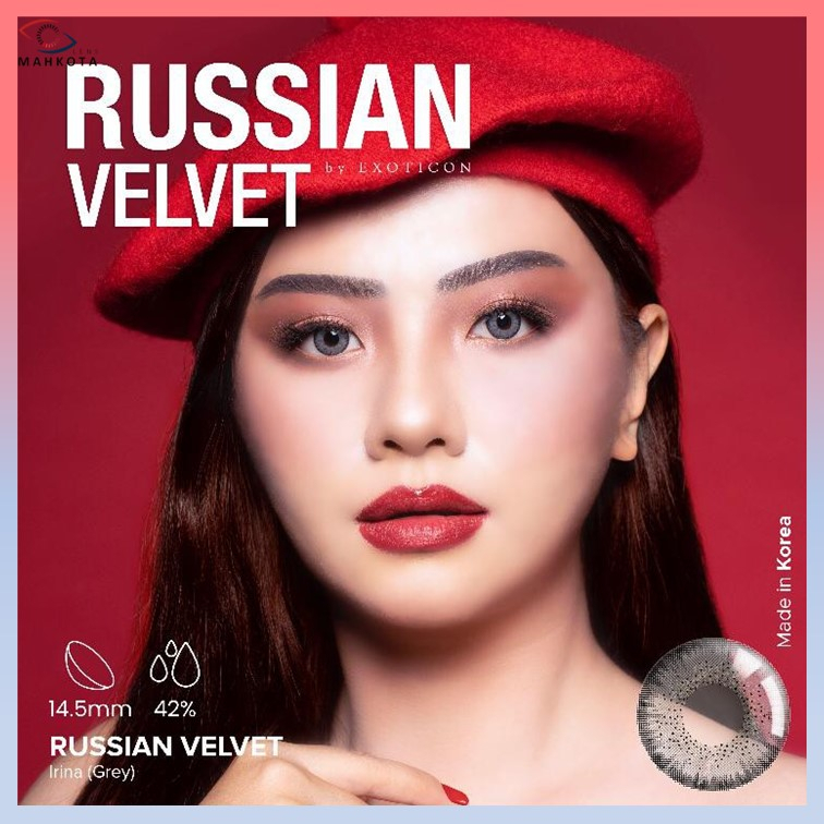 SOFTLENS X2 RUSSIAN VELVET NORMAL &amp; MINUS (-0.50 S/D -6.00) BY EXOTICON DIA 14.5MM / Softlen Soflen