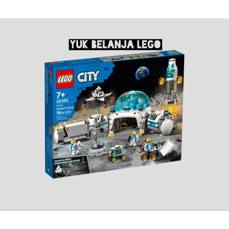 LEGO City 60350 Lunar City Research Base (786 pieces)