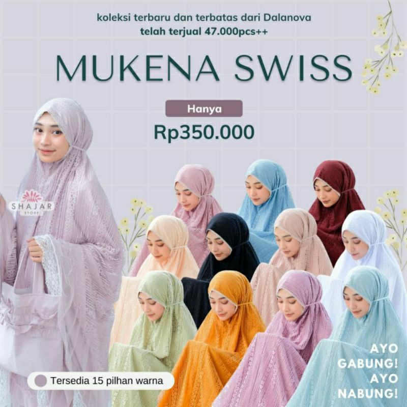 Mukena Swiss Dalanova