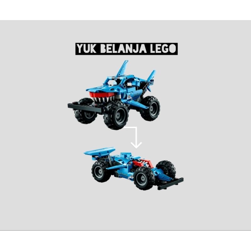 LEGO Technic 42134 Monster Jam Megalodon (260 pieces)