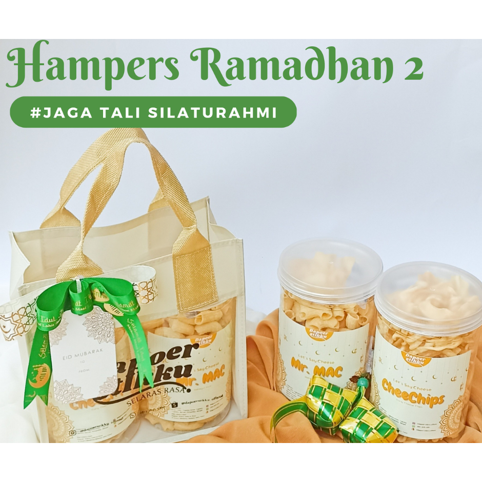 HAMPERS RAMADHAN 2 STIK KEJU KERITING MAKARONI KEJU