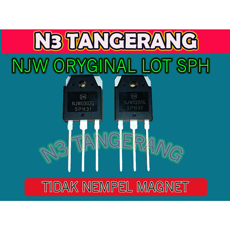 TRANSISTOR FINAL NJW NJW 0281G  0302G   Oryginal   SPH