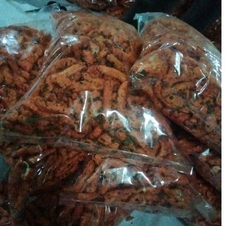 

Basreng Bajidor Bumbu pedas daun jeruk 1kg
