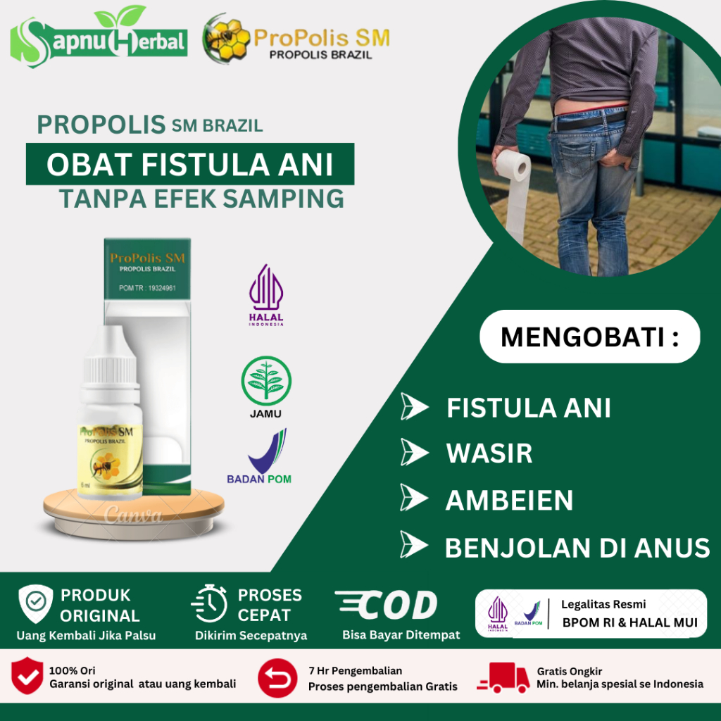 Obat Fistula Ani Ambeien Wasir Fisura Anus Hemoroid Nyeri Dubur Kanker Anus Pendarahan dubur Anus Be