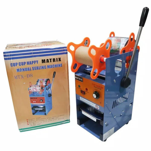 MESIN SEGEL PENUTUP GELAS // CUP SEALER MATRIX--D8