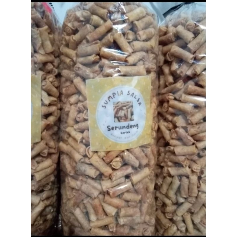 

Snack/Camilan Sumpia Srundeng/Abon