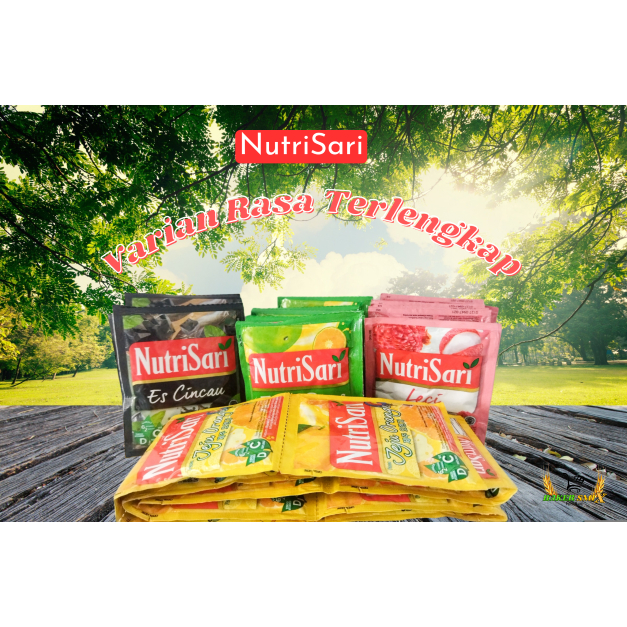 

Minuman Nutrisari Aneka Rasa 1 Renceng (10 Bungkus) BPOM RI ✅