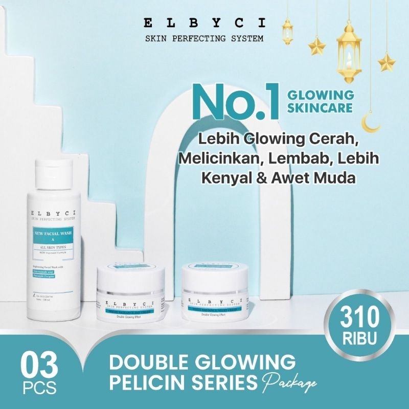 PAKET PELICIN DOUBLE GLOWING ELBYCI