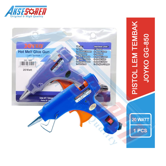 

Pistol Lem Tembak Joyko [GG-850] / Glue Gun Alat Perekat Stick Bakar Cair