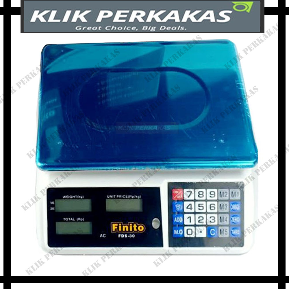 FINITO Timbangan Buah Elektronik By Matrix Precise Pricing Digital Scale 30kg