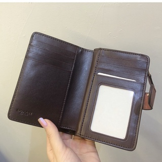 [Instant/Same Day] 53562  11484  6390 33034  53436 COACH Women's folding wallet, card package Co-money pocket   qianbao