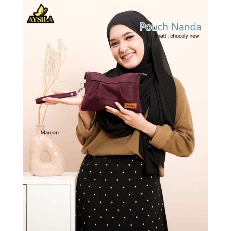 NANDA POUCH CHOCOLY NEW BY AYSILA