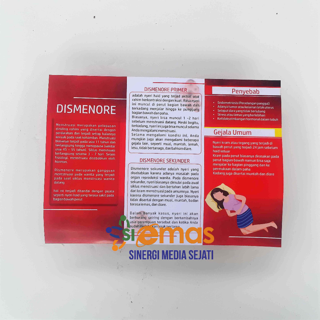 

Leaflet / Brosur Menstruasi, Edukasi Remaja tentang Menstruasi