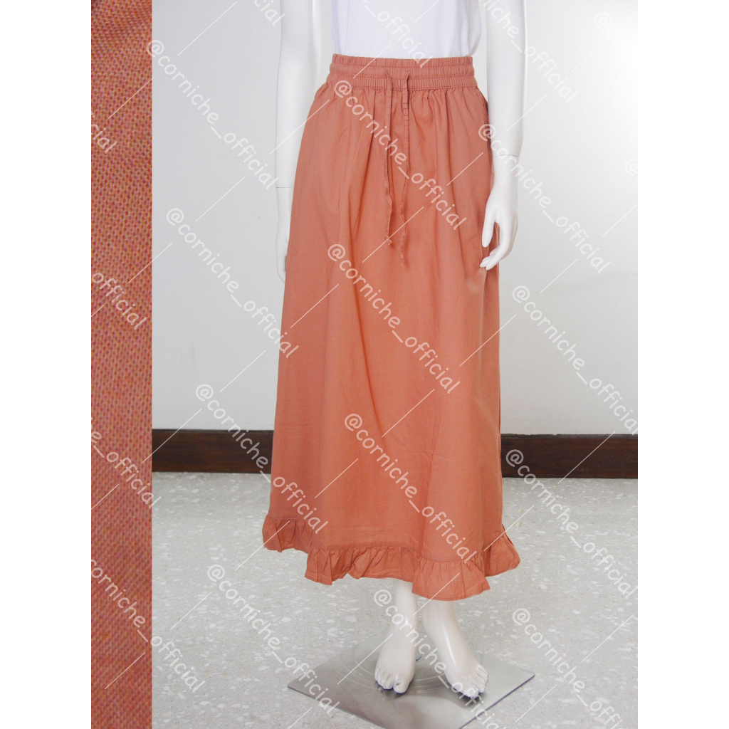 Corniche Wilda Skirt Orange - TH52357