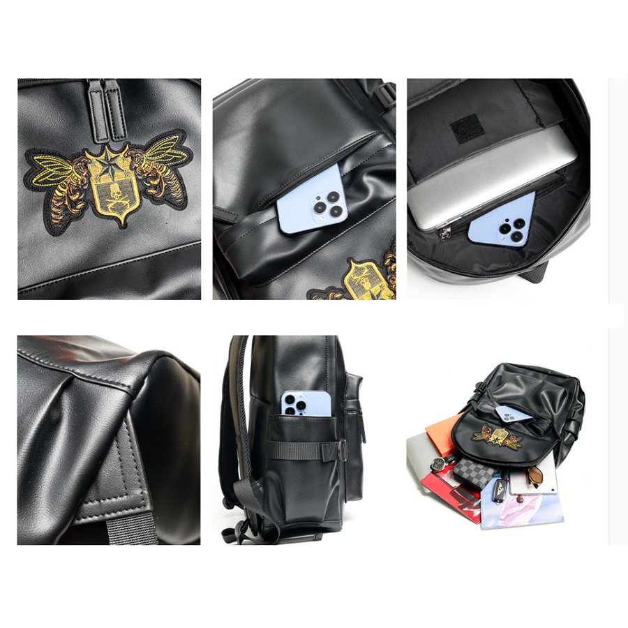 Tas Ransel Kulit Pria Tas Backpack Pria Kulit TYCOON BEE