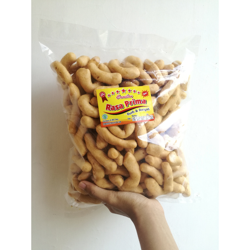 

[500gr] Kerupuk Kakap Tengiri/Tenggiri Enak Gurih Renyah Snack Jajan Camilan Kiloan 1/2 kg