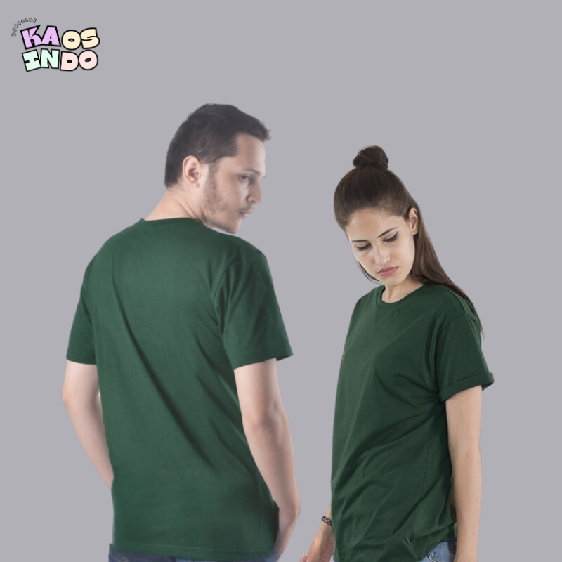 Kaos Polos Pria Cotton Combed Premium - Baju Kaos Polos Pria Wanita - Kaos Pria Polos Cotton Combed Lengan Pendek Unisex Pria wanita