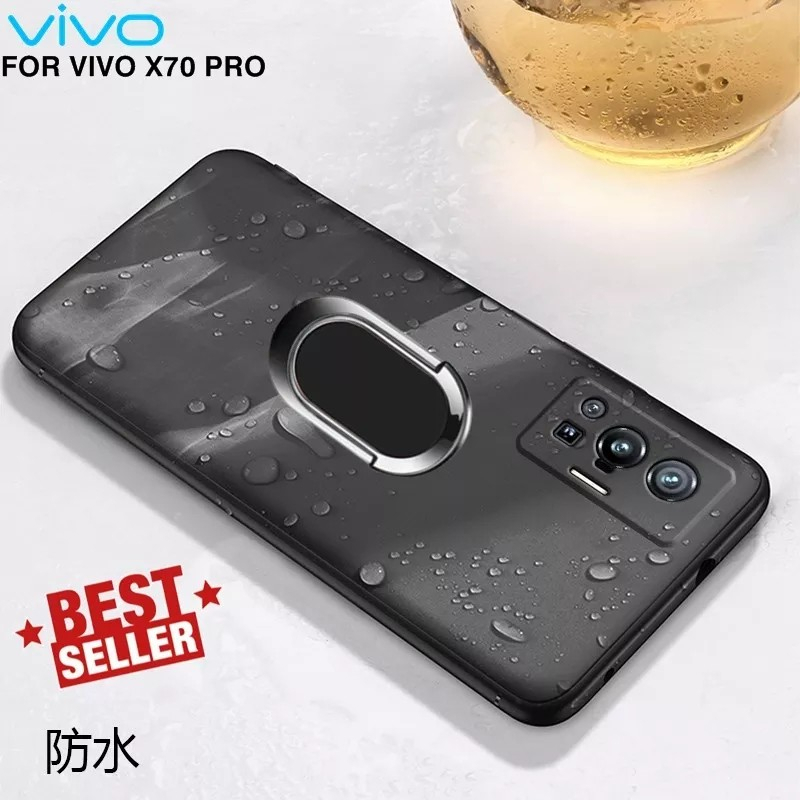 Case VIVO X70 PRO Premium Slim Matte Case Soft Black Doff