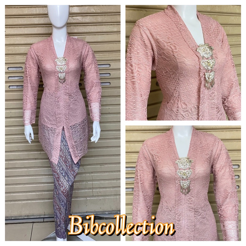 KEBAYA MODERN KARTINI BELAH PENDEK/seragam/wisuda/kondangan