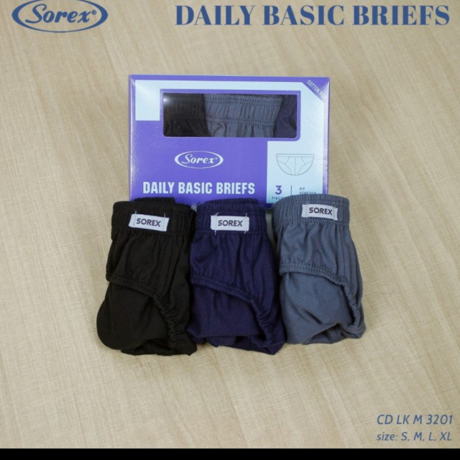 CD celana dalam pria sorex m 3201 daily basic