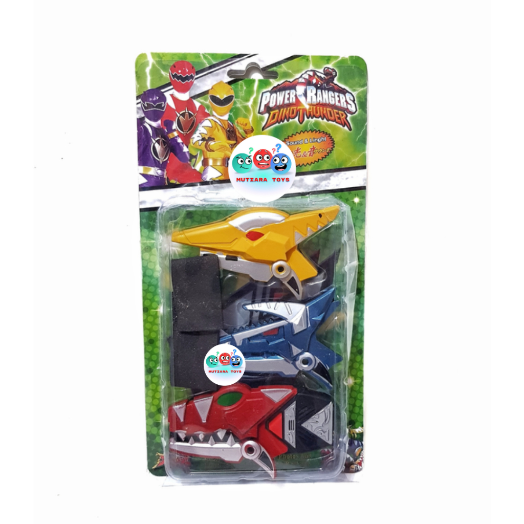 Mutiaratoys Mainan Jam Tangan Power Ranger No.3138A