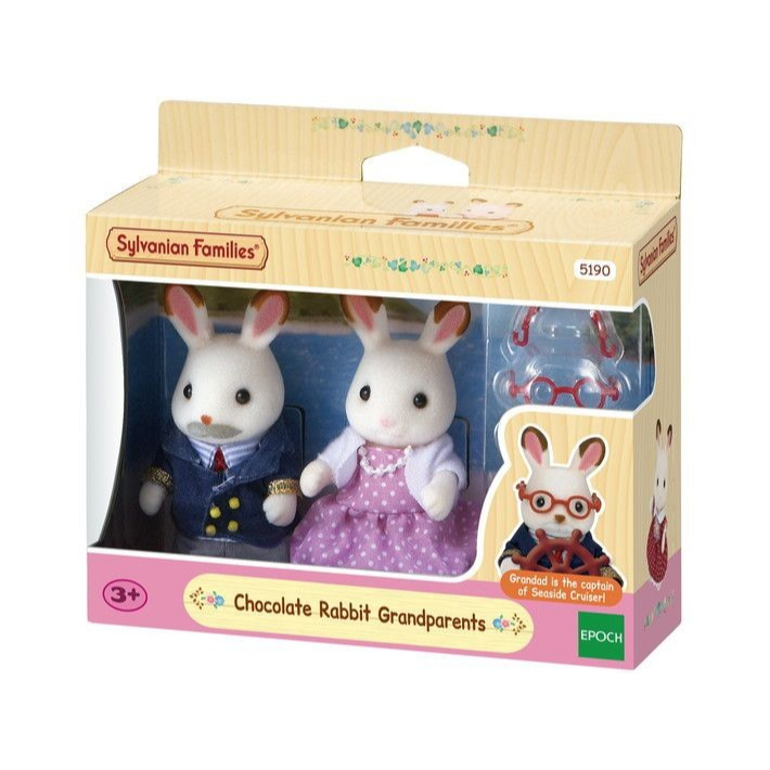 SYLVANIAN FAMILIES Chocolate Rabbit Grandparents